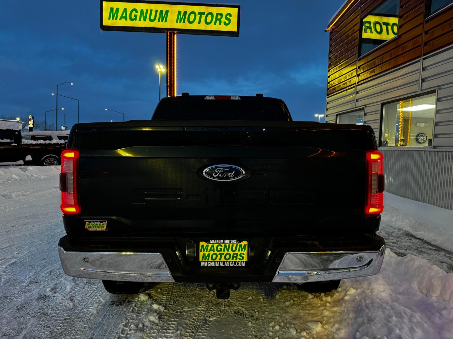 2021 BLUE /Black FORD F-150 XL (1FTFW1E5XMK) with an 5.0L engine, Automatic transmission, located at 1960 Industrial Drive, Wasilla, 99654, (907) 274-2277, 61.573475, -149.400146 - Photo#3